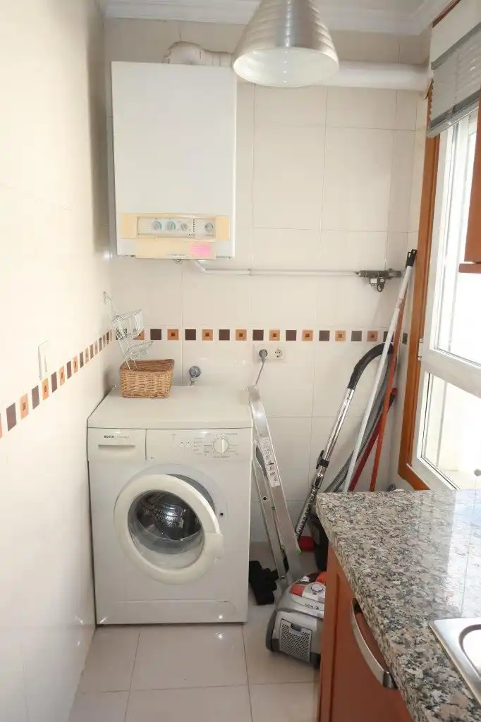 Kitchen of Flat for rent in A Coruña Capital   with Heating and Furnished
