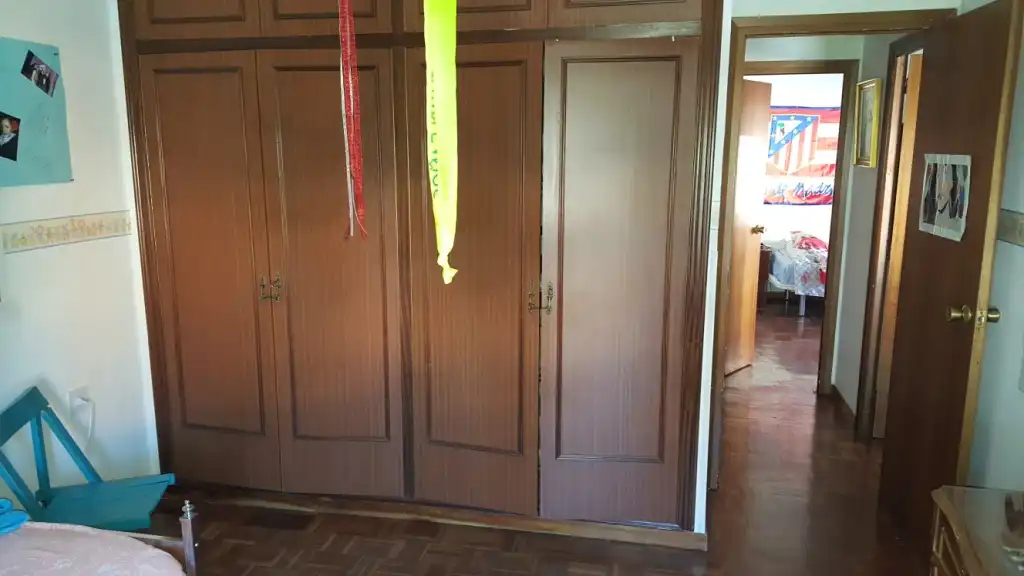 Schlafzimmer von Wohnung zur Miete in Cuenca mit Heizung, Terrasse und Möbliert