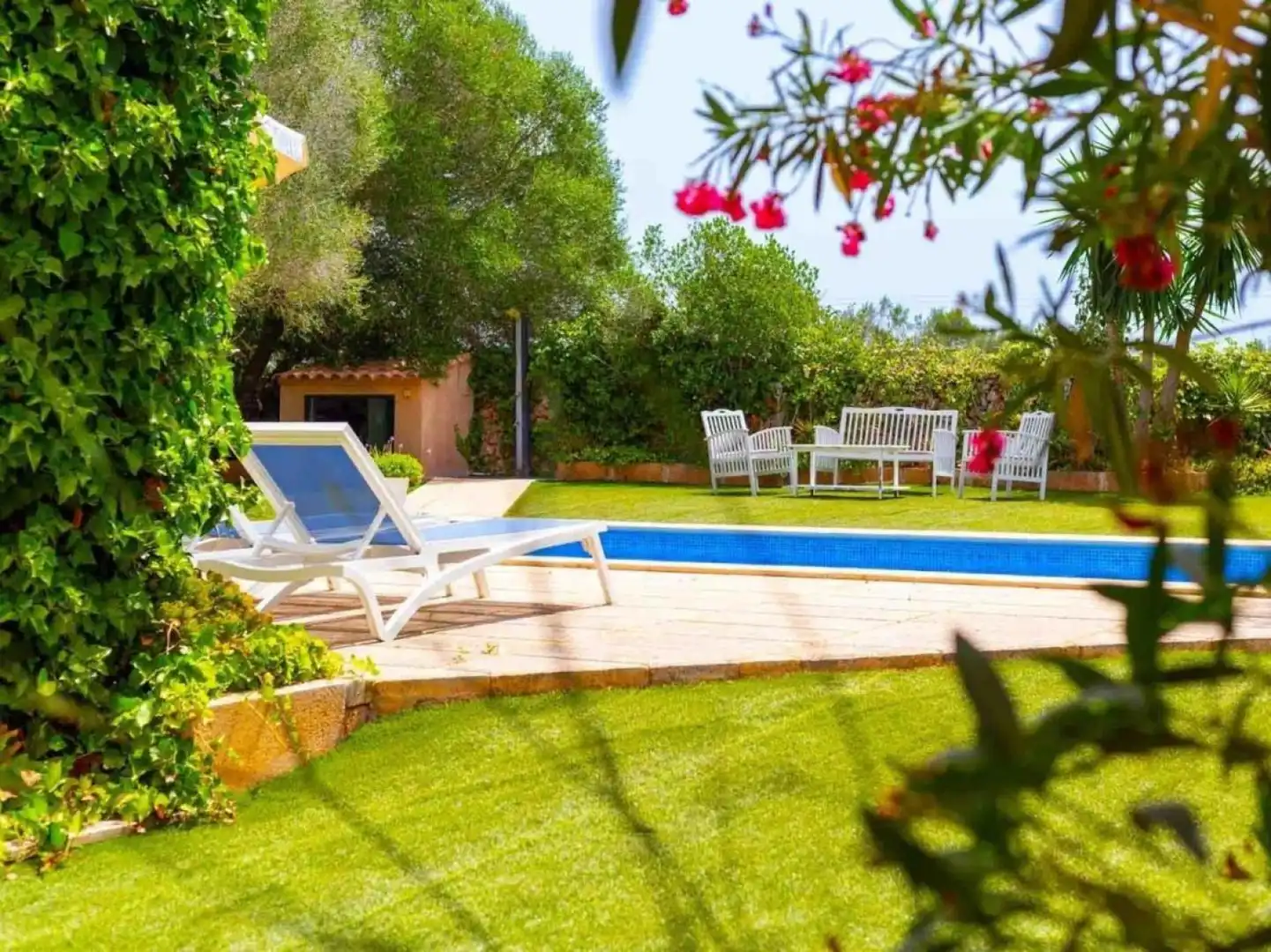 Jardí de Casa o xalet de lloguer en Santa Margalida amb Aire condicionat, Calefacció i Terrassa