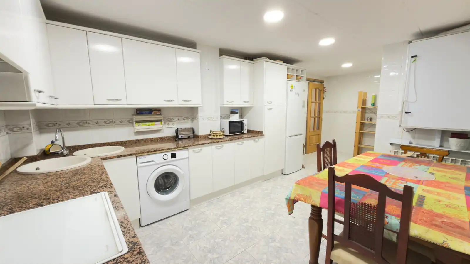 Kitchen of Flat for sale in Granollers  with Heating and Balcony