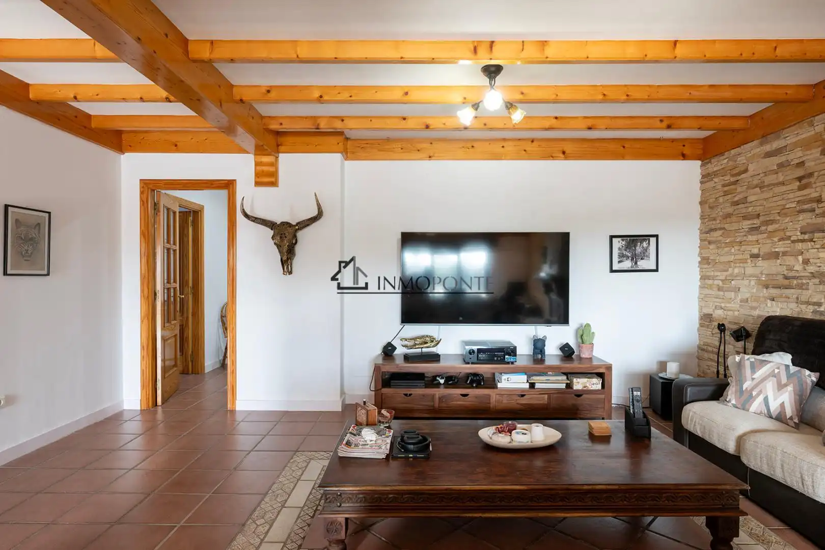 Living room of Houses for sale in Vilagarcía de Arousa  with Private garden