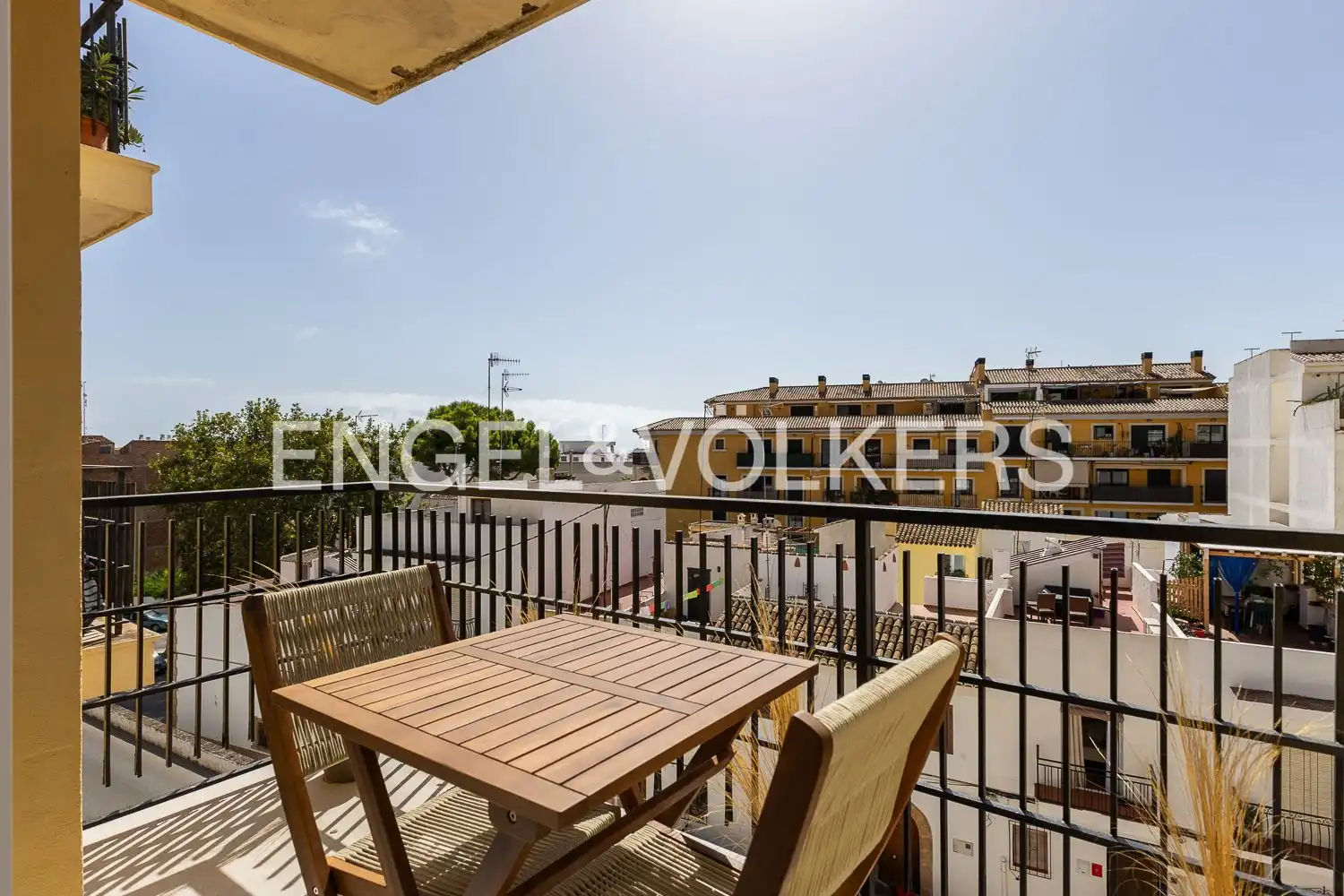 Terraza de Piso de alquiler en Jávea / Xàbia con Aire acondicionado, Calefacción y Amueblado