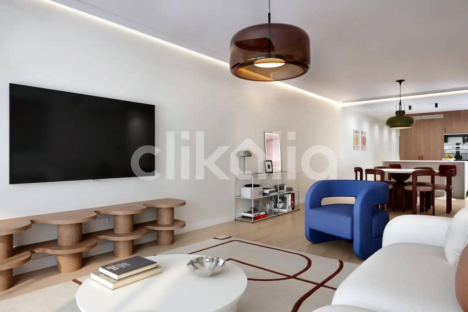 Sala de estar de Piso en venta en Nervión