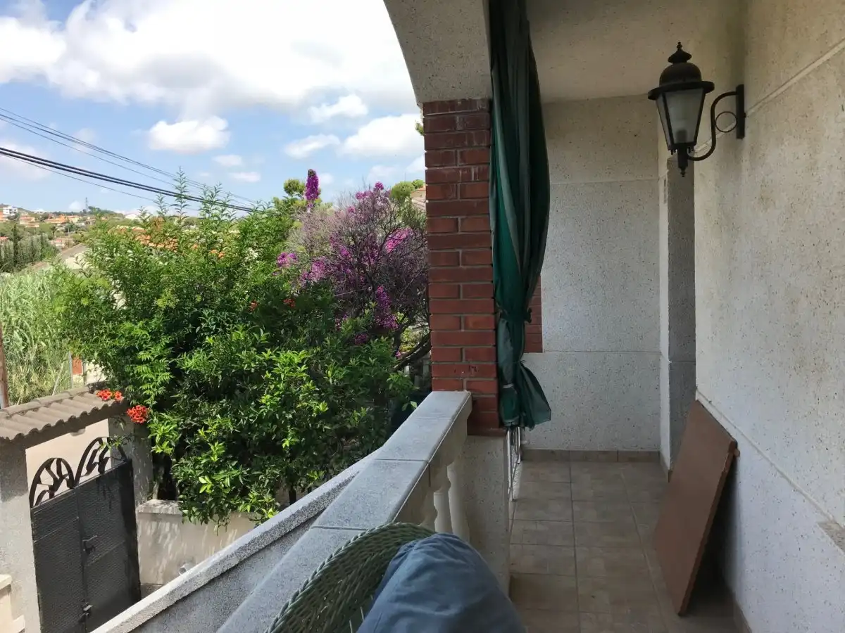 Balcony of Houses for sale in Calafell  with Heating, Private garden and Storage room