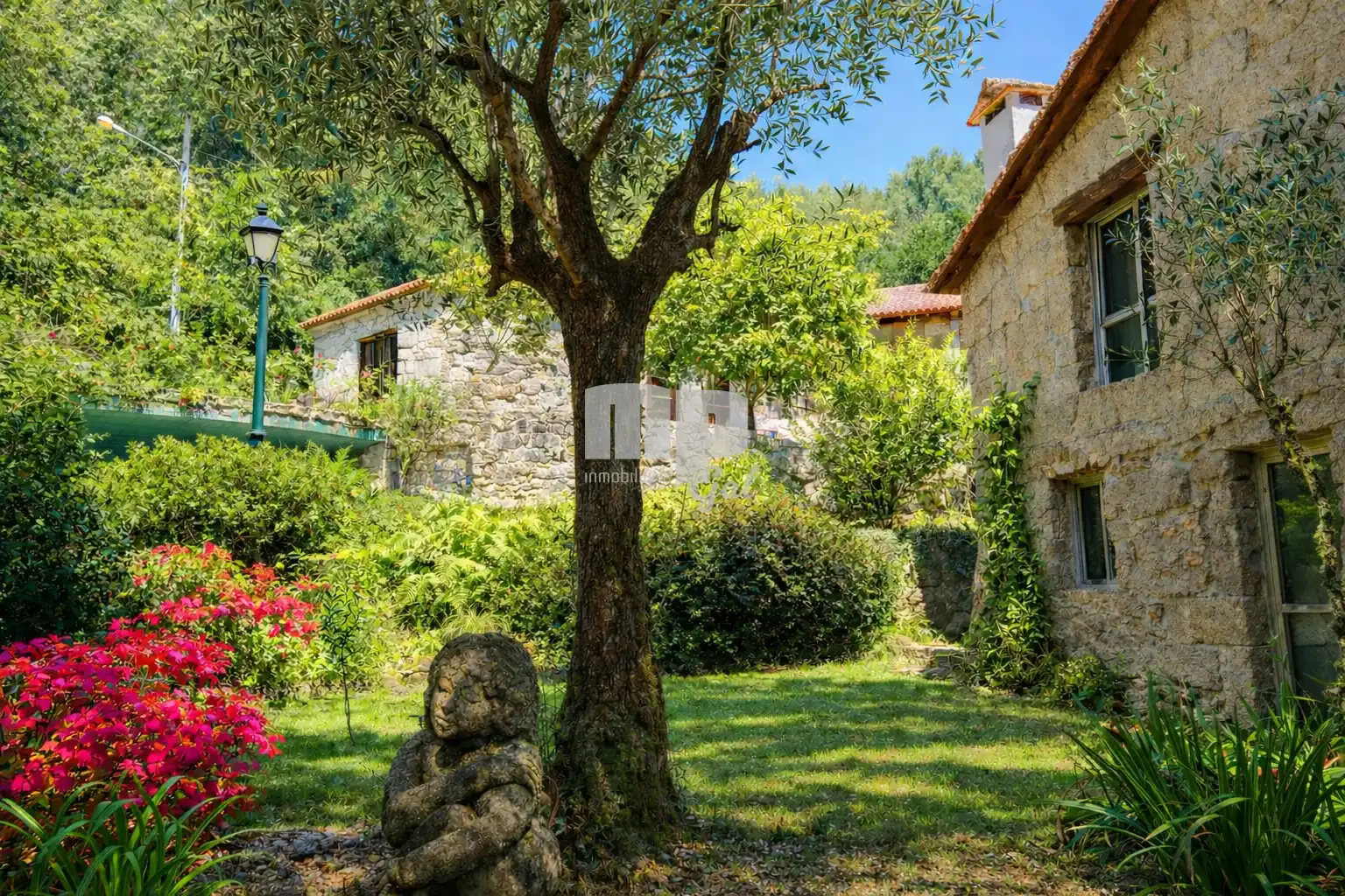 Jardí de Finca rústica en venda en Gondomar amb Calefacció, Jardí privat i Terrassa