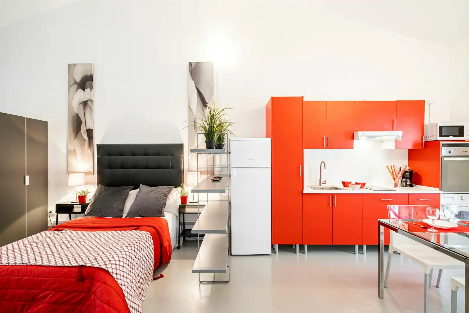 Bedroom of Flat for rent in Madrid  with Air Conditioner, Heating and Furnished
