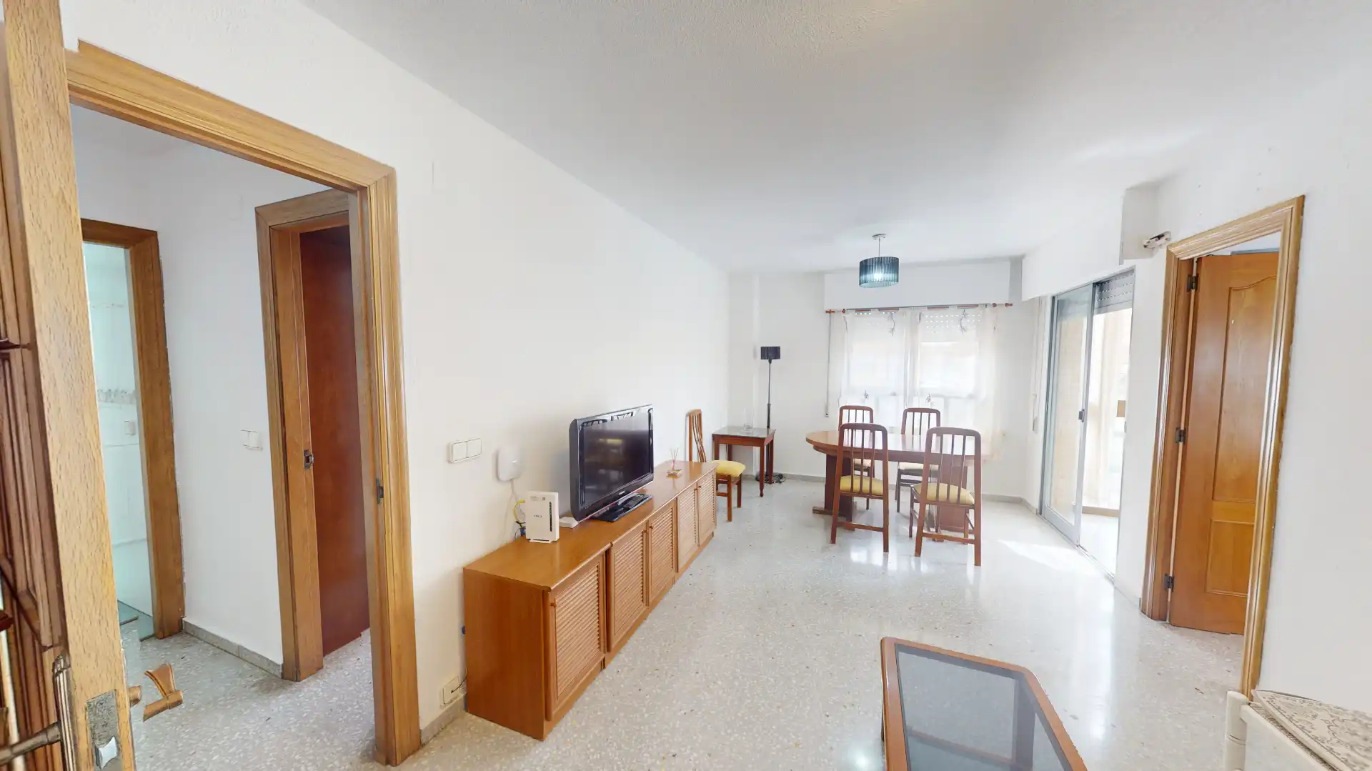 Sala d'estar de Pis en venda en Alicante / Alacant amb Terrassa, Moblat i Alarma