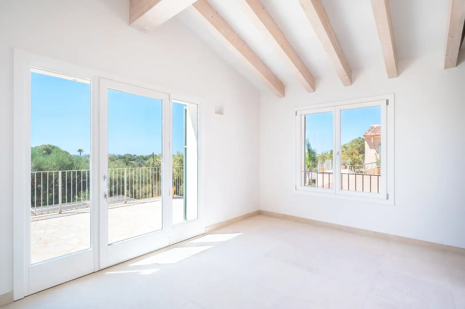 Habitación de Finca rústica en venta en Campos del Río con Aire acondicionado, Calefacción y Terraza
