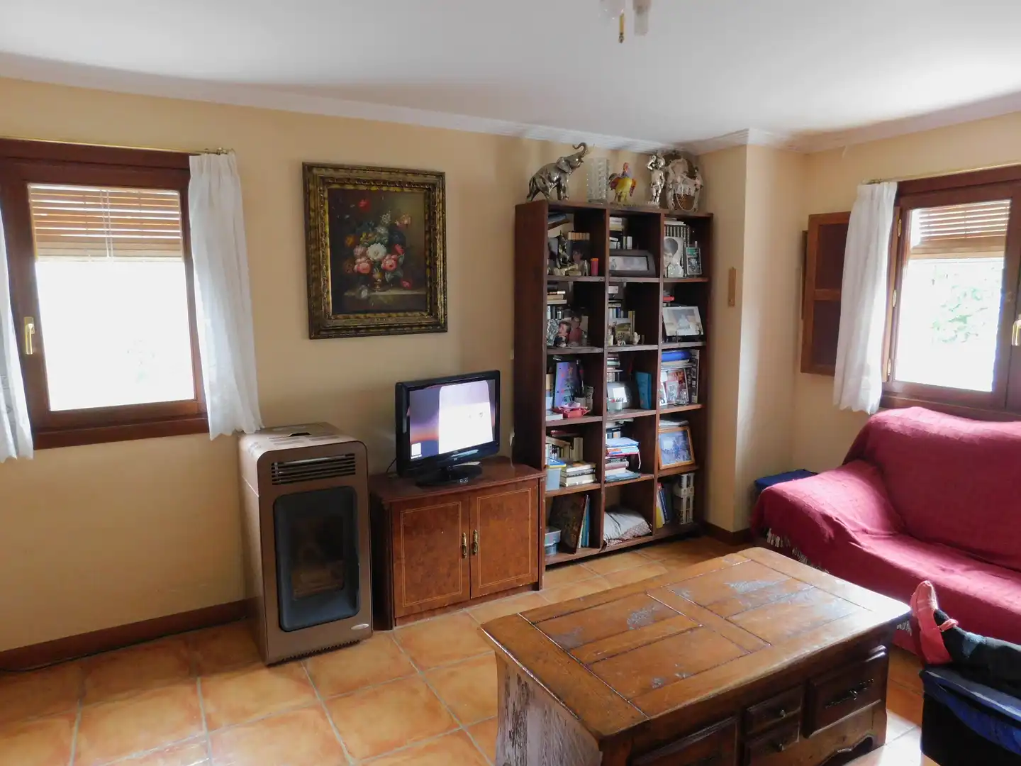 Living room of Houses for sale in Olaibar  with Private garden, Terrace and Storage room