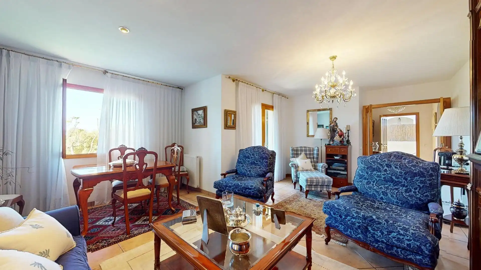 Sala de estar de Planta baja en venta en Marratxí con Aire acondicionado, Calefacción y Jardín privado