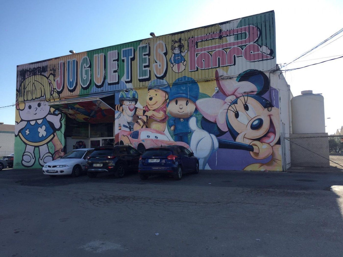 Exterior view of Industrial buildings for sale in  Murcia Capital