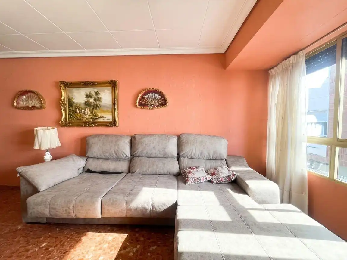 Sala d'estar de Casa o xalet en venda en Sueca amb Aire condicionat, Calefacció i Traster