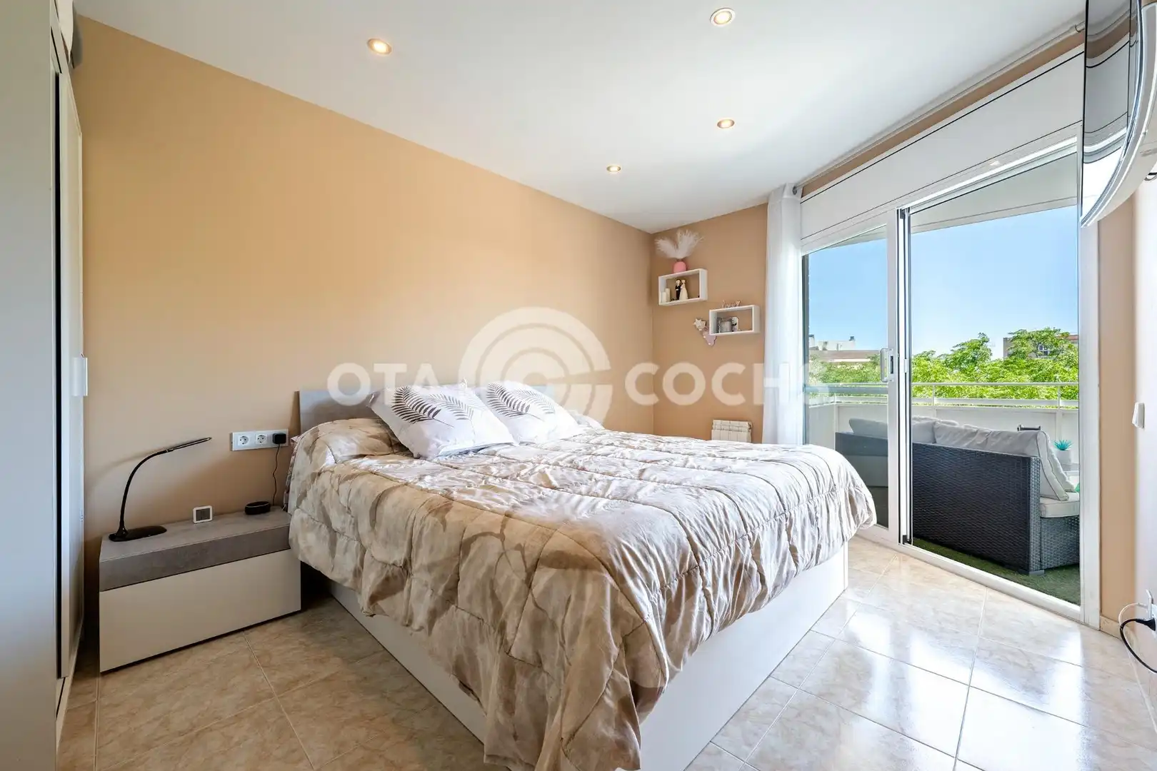 Schlafzimmer von Wohnung zum Verkauf in Reus mit Klimaanlage, Heizung und Terrasse