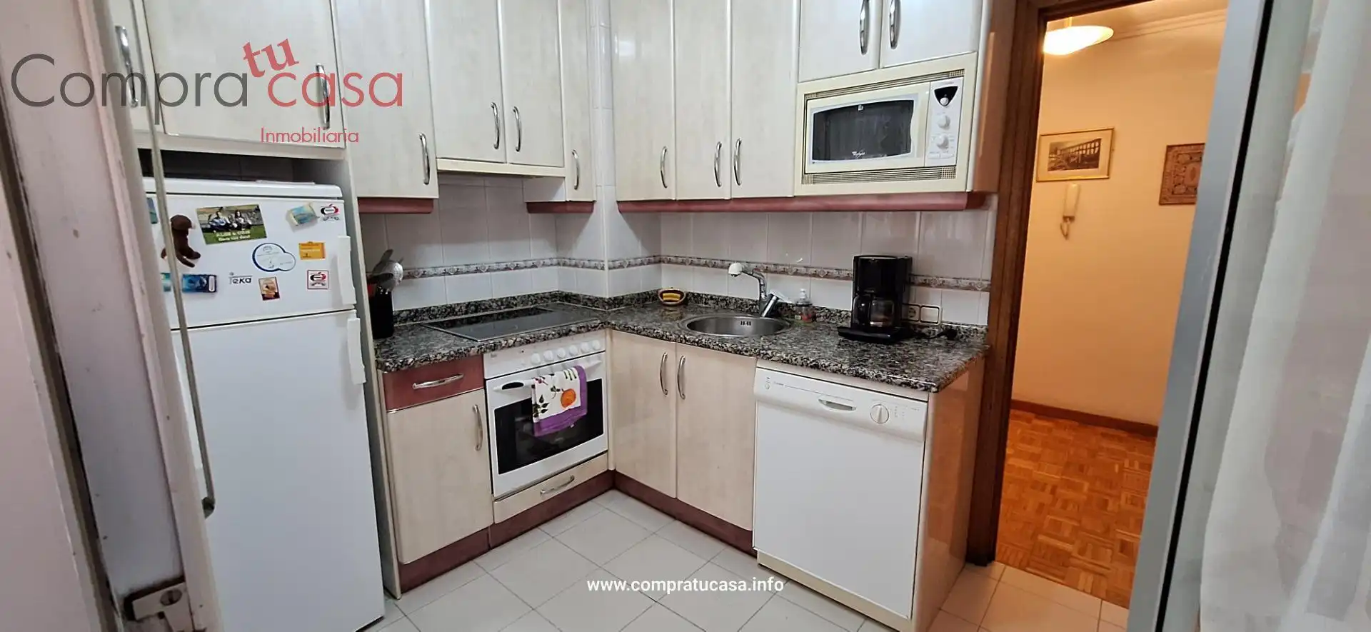 Cocina de Piso en venta en Segovia con Calefacción, Parquet y Terraza