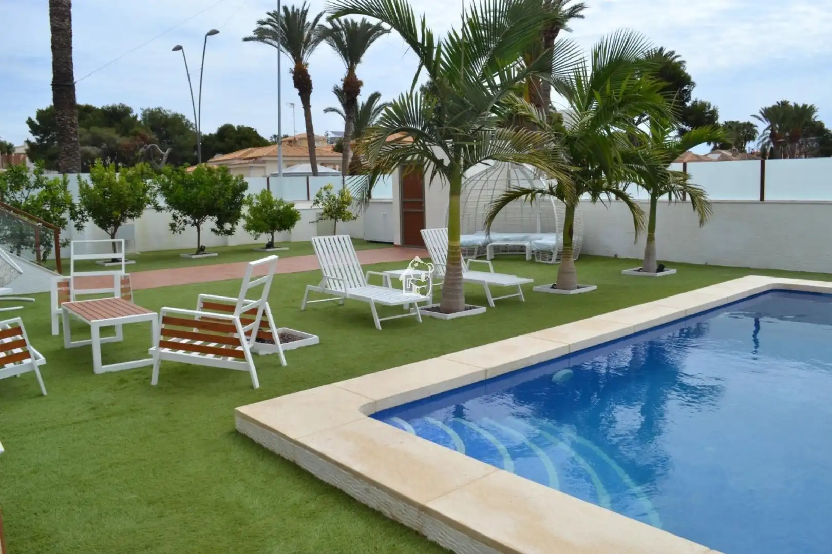 Swimming pool of Houses for rent in Orihuela  with Air Conditioner, Terrace and Swimming Pool