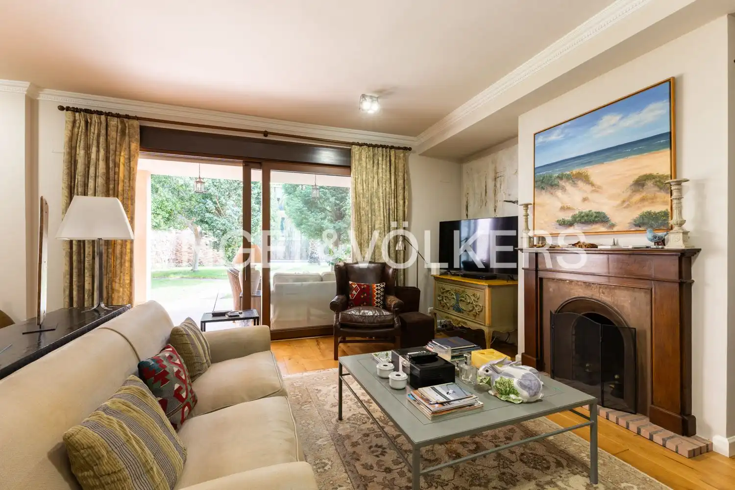 Living room of Houses for sale in Faura  with Air Conditioner, Heating and Private garden