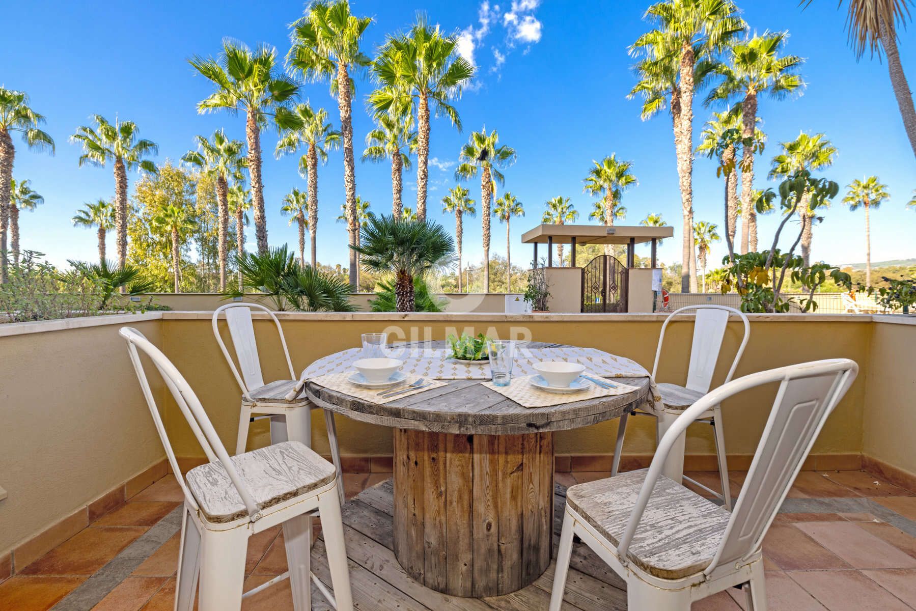 Terrace of Flat for sale in Sotogrande  with Heating, Storage room and Swimming Pool