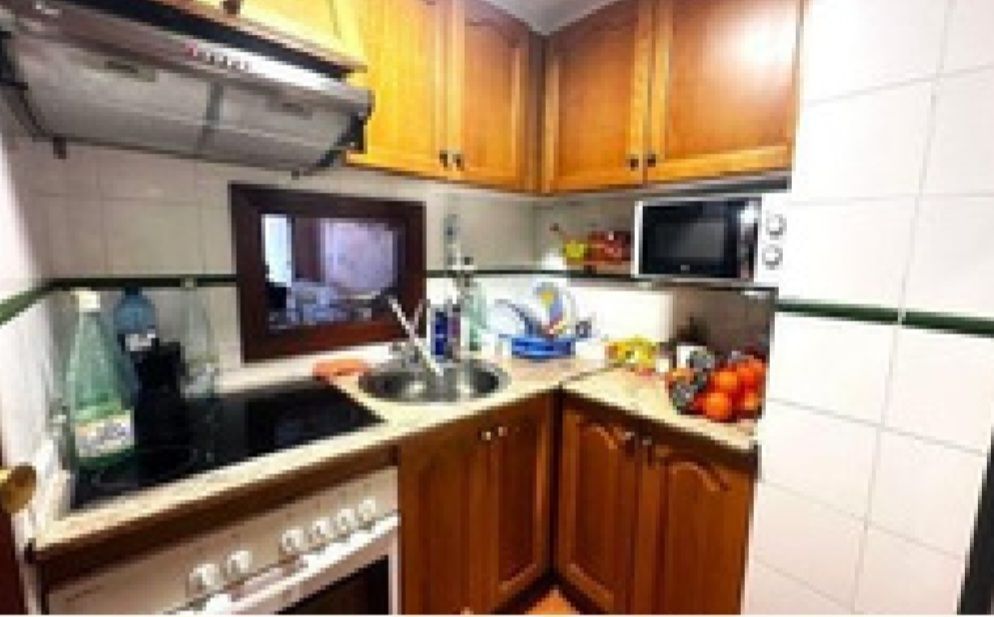 Kitchen of Apartment for sale in Benidorm  with Air Conditioner, Heating and Terrace
