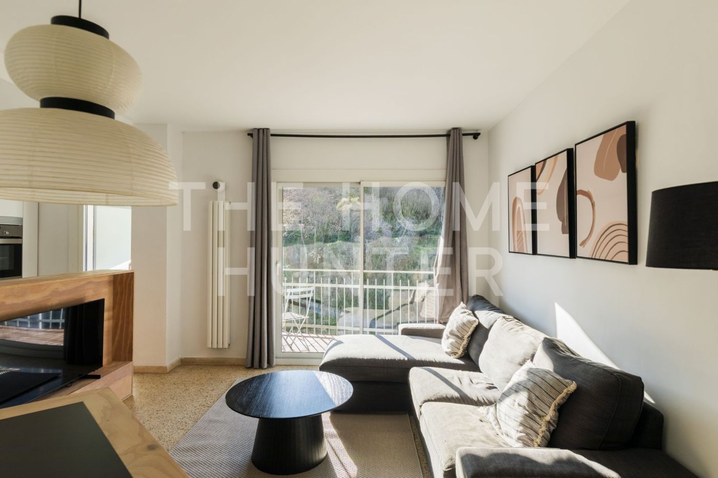 Living room of Flat to rent in  Barcelona Capital  with Air Conditioner, Heating and Terrace