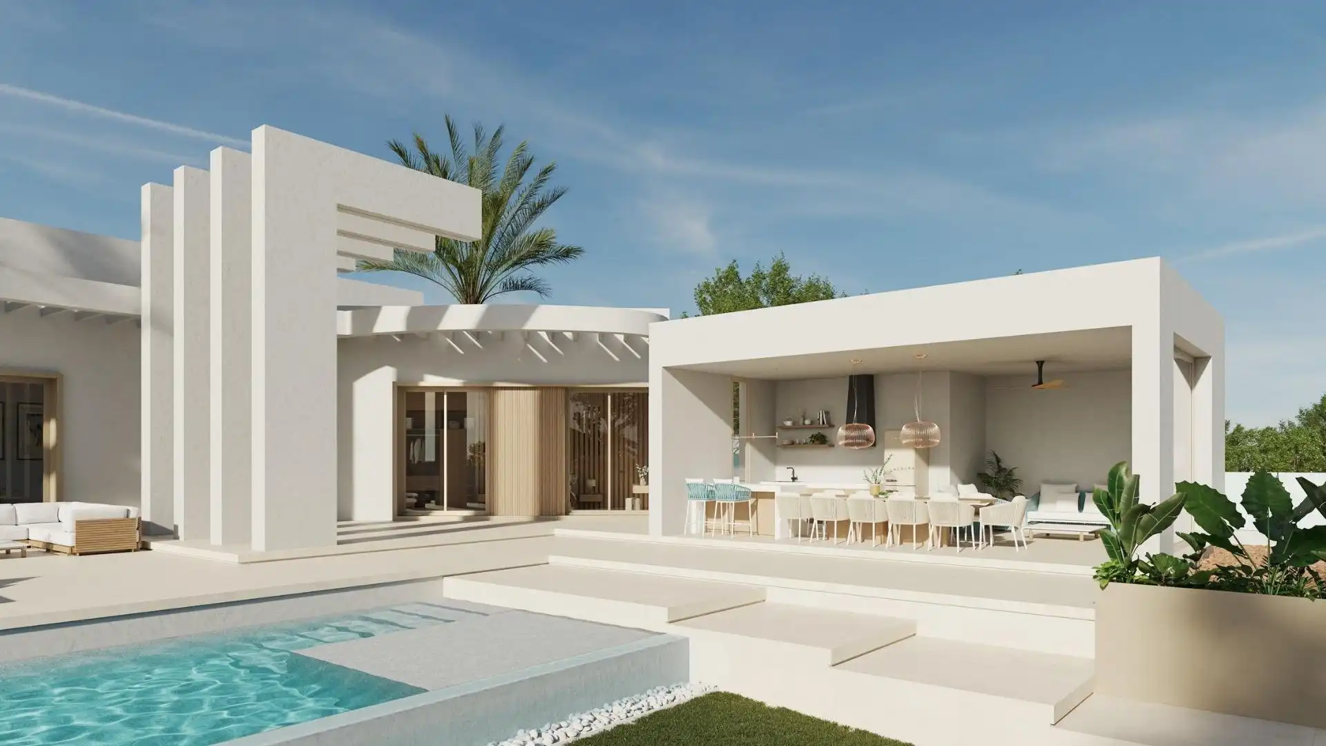 Terraza de Casa o chalet en venta en Benejúzar con Jardín privado, Terraza y Piscina