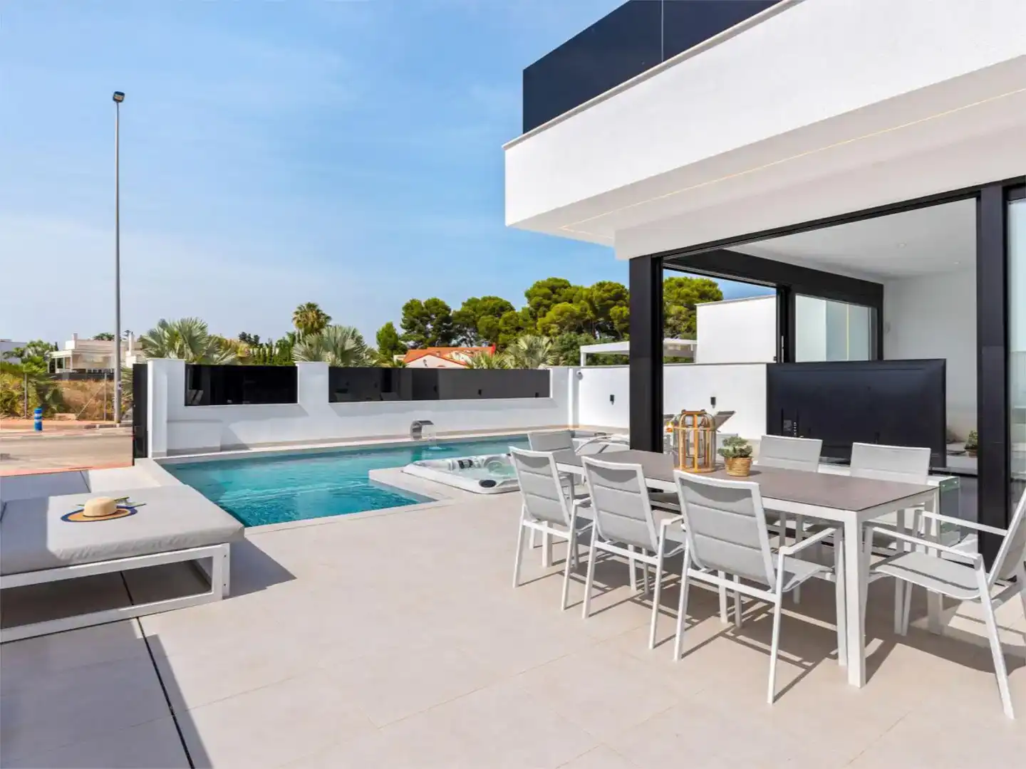 Terraza de Casa o chalet en venta en San Javier con Aire acondicionado, Piscina y Balcón