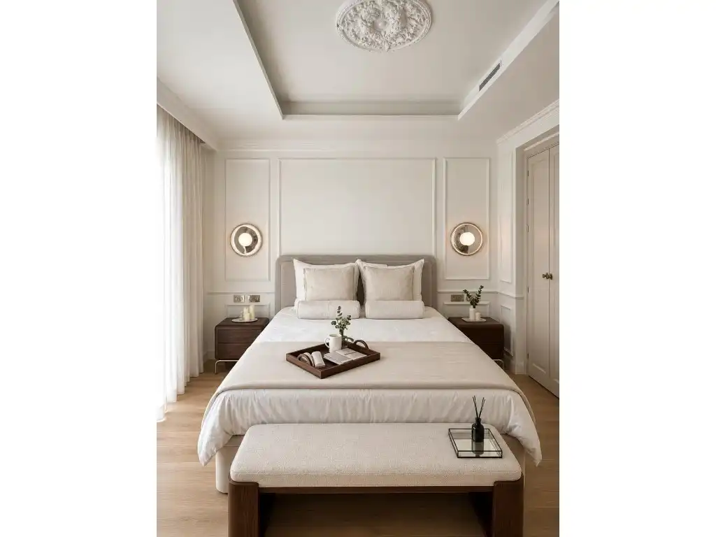 Bedroom of Flat for sale in Madrid  with Air Conditioner, Heating and Oven