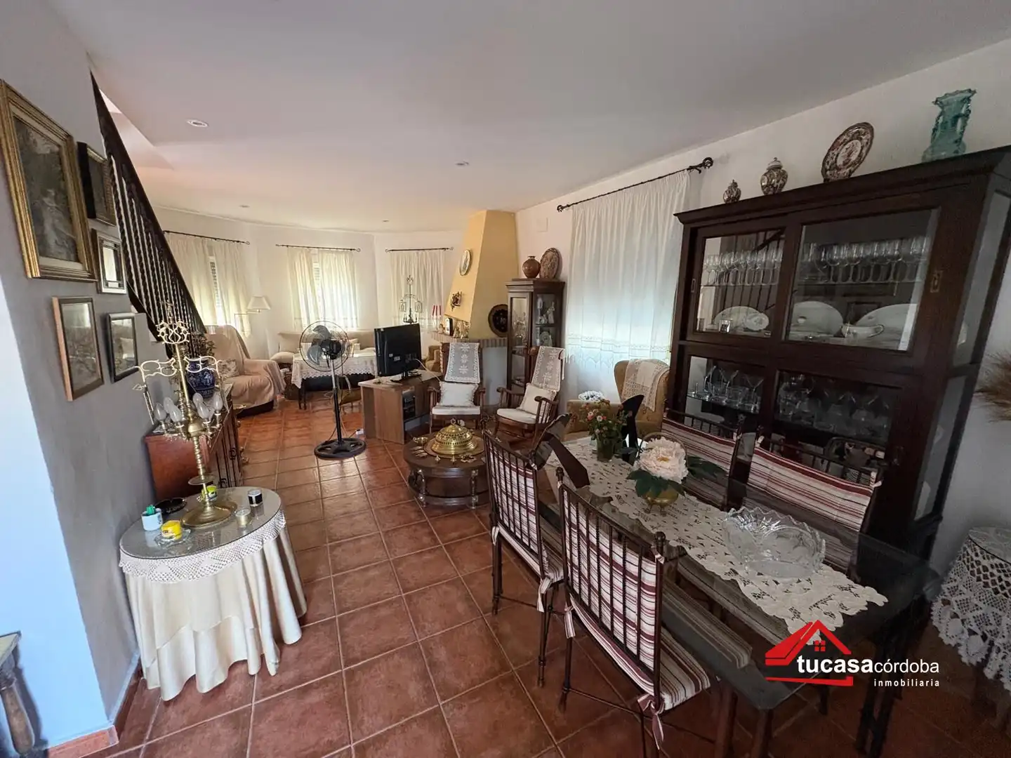 Sala de estar de Finca rústica en venta en Córdoba con Aire acondicionado, Terraza y Trastero