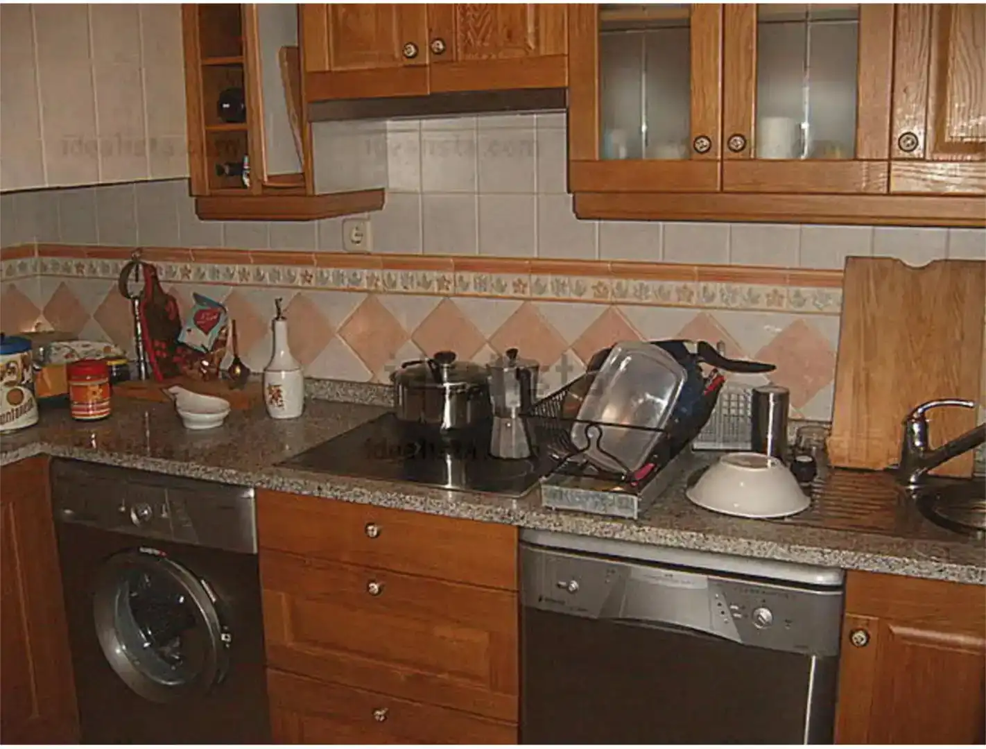 Cuina de Casa o xalet en venda en Cabanillas de la Sierra amb Jardí privat, Piscina i Moblat