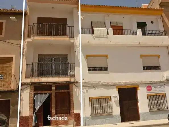Vista exterior de Casa adosada en venda en Lecrín amb Terrassa i Balcó