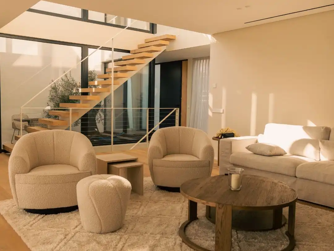 Sala de estar de Casa o chalet en venta en Marratxí con Aire acondicionado, Terraza y Piscina