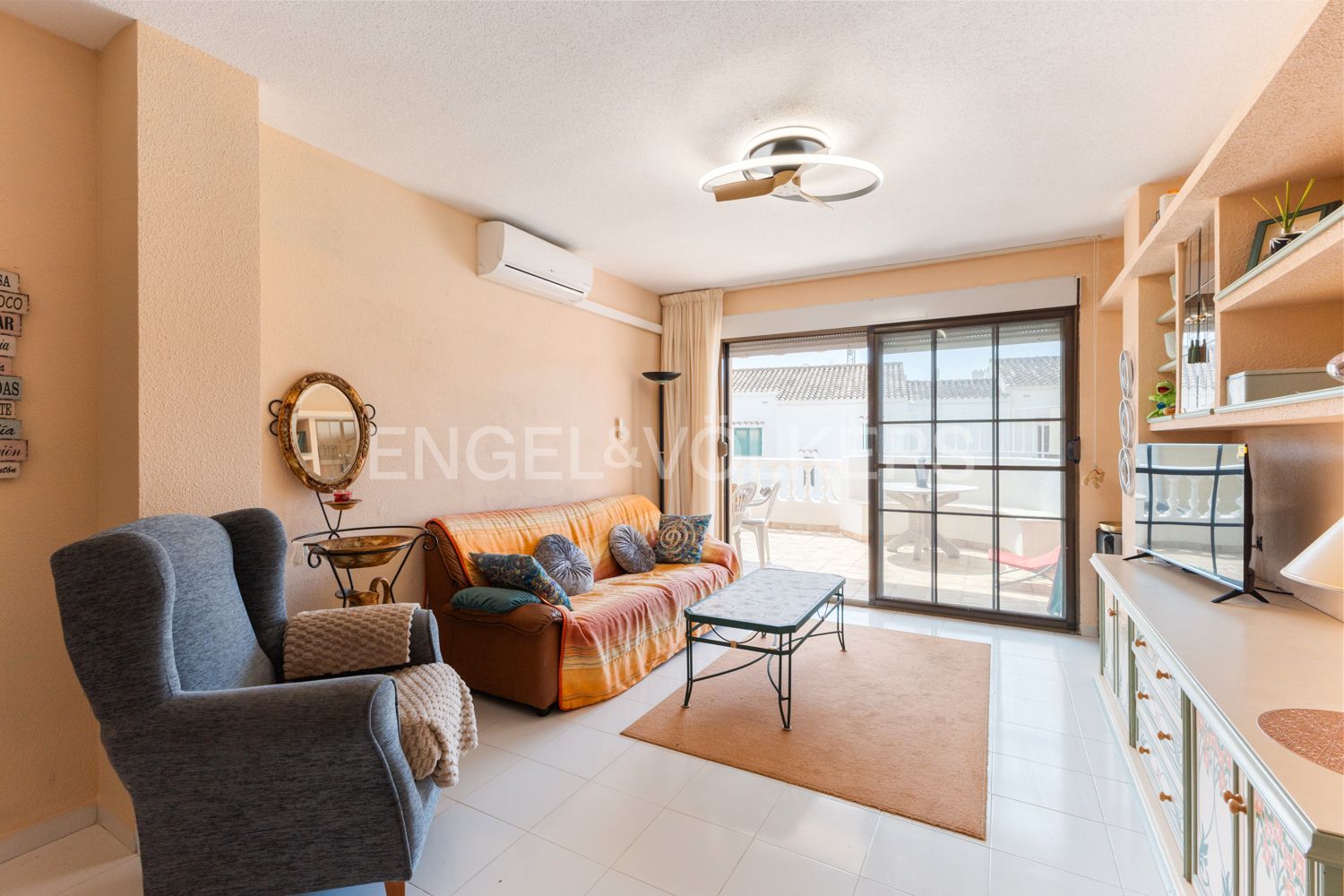 Living room of Apartment for sale in Alcalà de Xivert  with Air Conditioner, Heating and Terrace