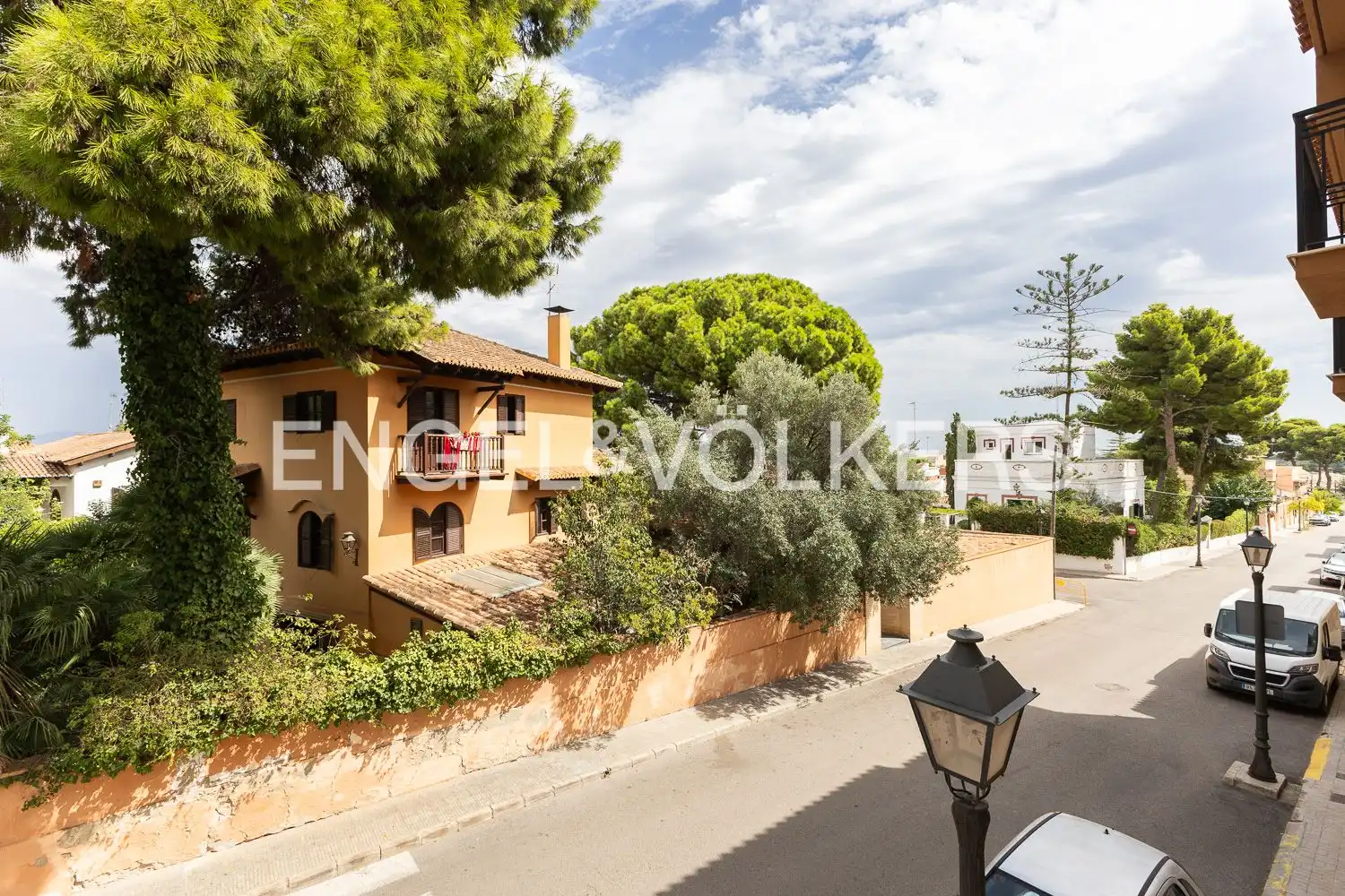 Exterior view of Detached homes for rent in Rocafort  with Air Conditioner, Heating and Parquet flooring