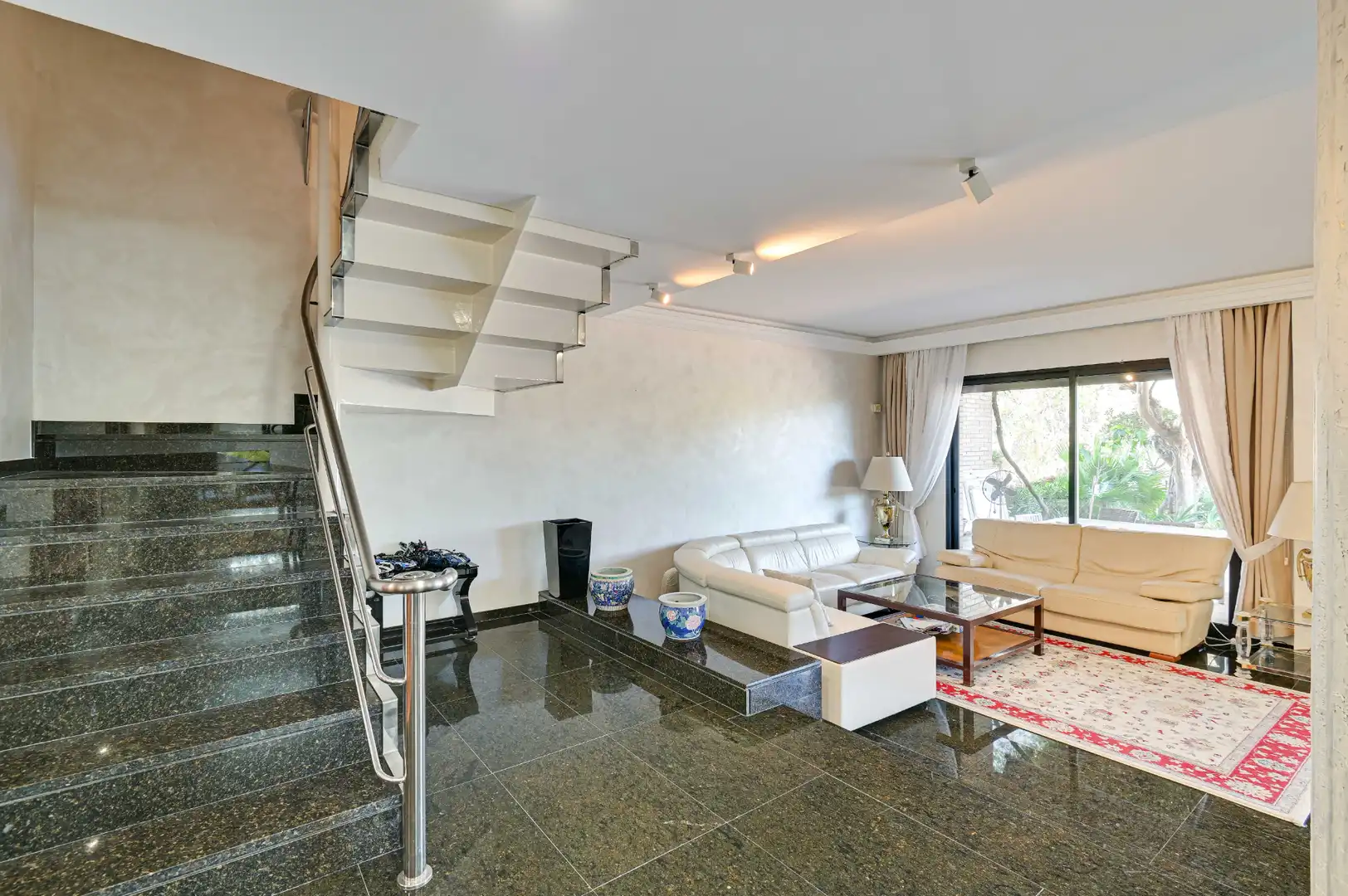 Sala de estar de Casa adosada en venta en Lloret de Mar con Aire acondicionado, Calefacción y Amueblado