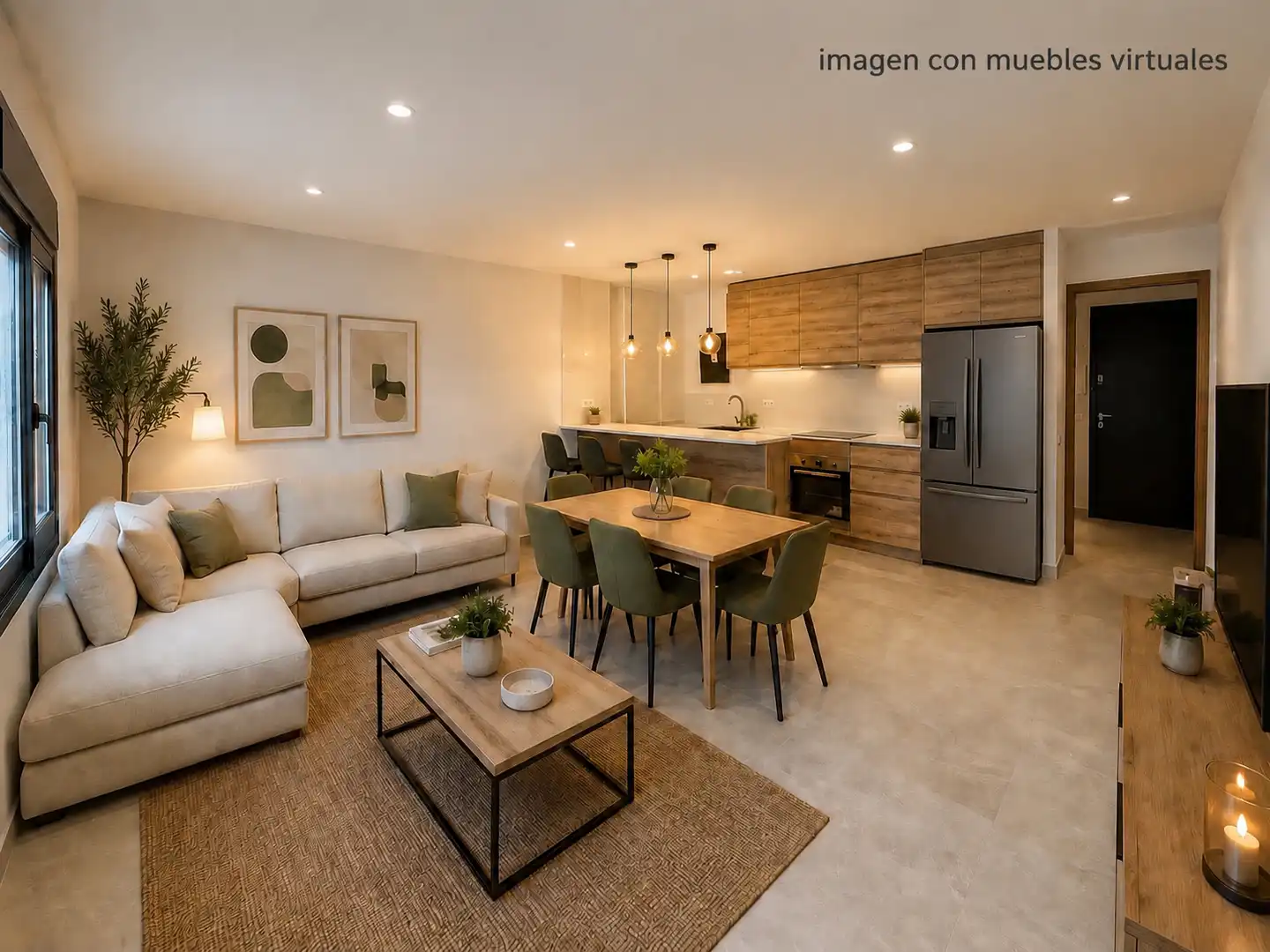 Sala de estar de Piso en venta en Canet de Mar con Aire acondicionado y Calefacción