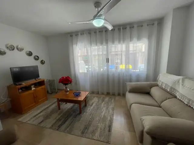 Sala de estar de Piso en venta en Mutxamel con Amueblado