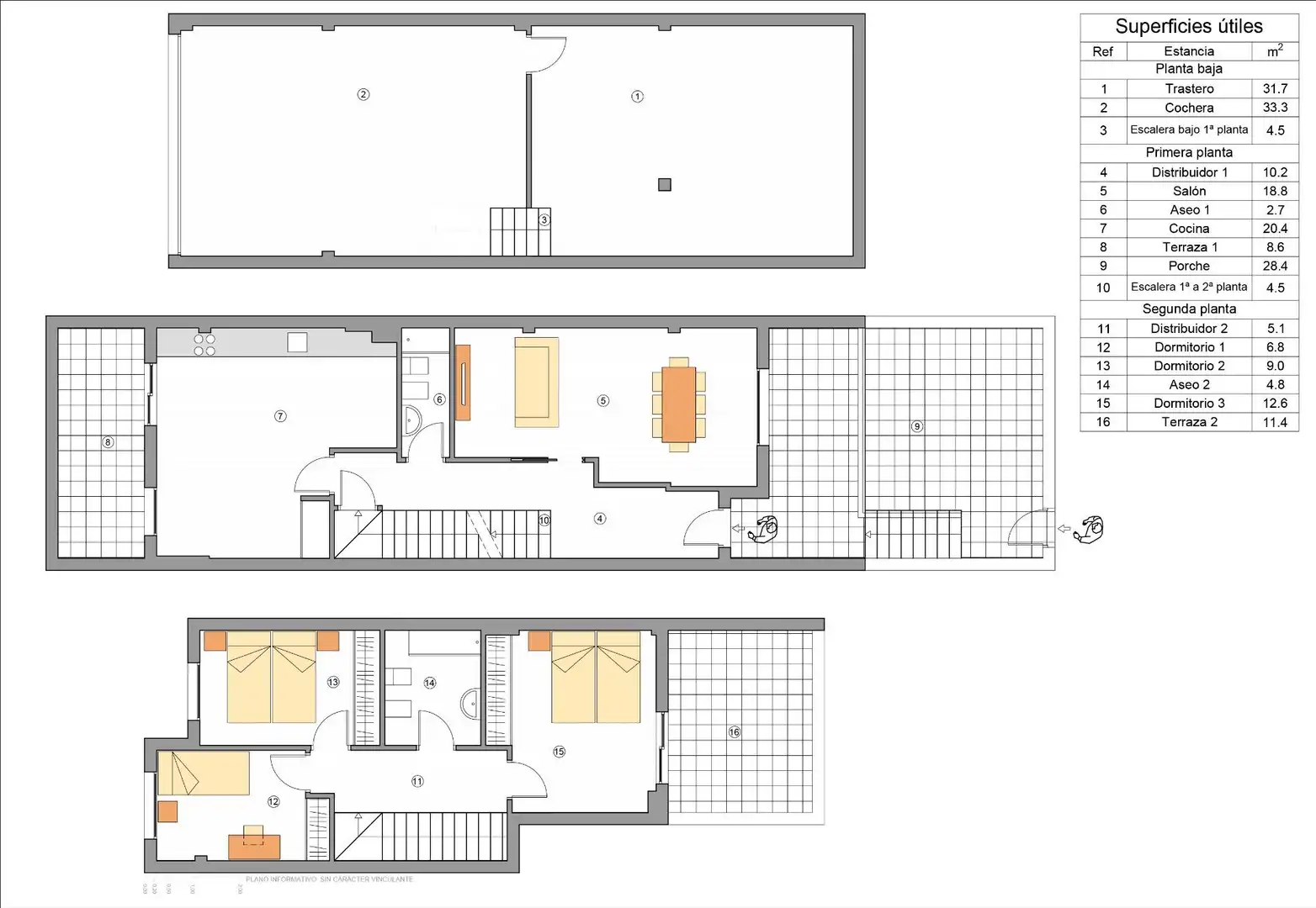 Casa amb terrassa en venda a Calle Tarazona 75, imagen 8