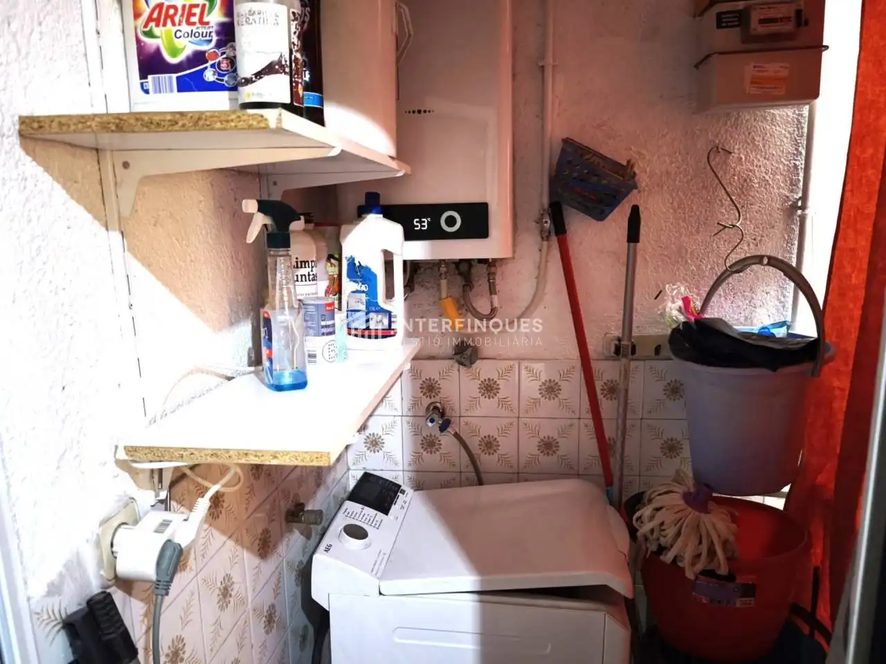 Kitchen of Apartments for sale in Badalona  with Air Conditioner