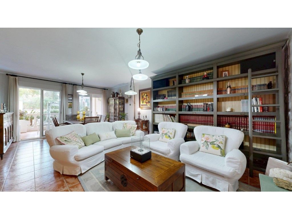 Living room of Flat for sale in Navajas  with Heating, Private garden and Terrace
