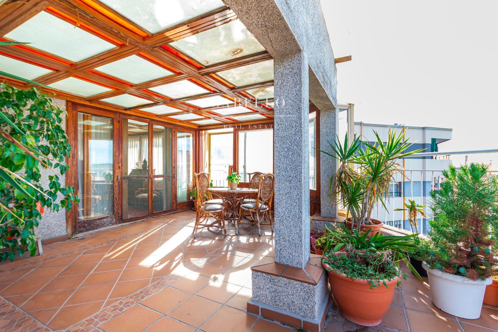 Terraza de Ático en venta en Terrassa con Aire acondicionado, Calefacción y Parquet