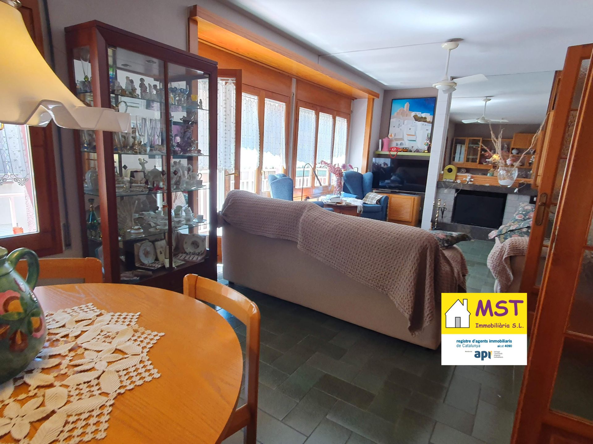 Living room of Flat for sale in Berga  with Heating and Terrace