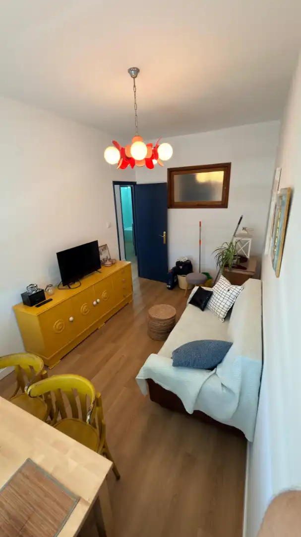 Living room of Flat for rent in Monforte de Lemos  with Heating, Furnished and Oven