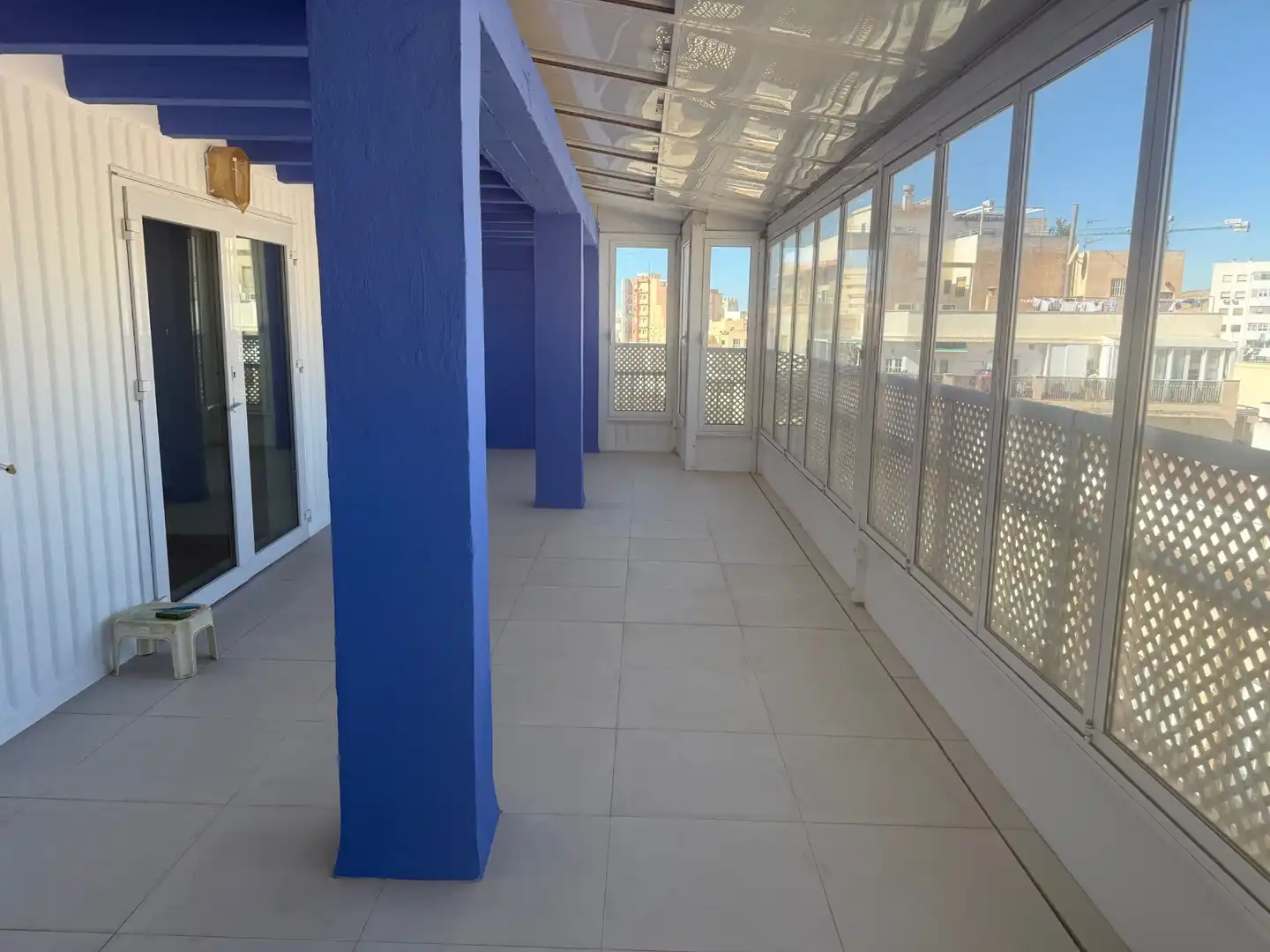 Terrace of Flat for rent in  Almería Capital  with Air Conditioner and Terrace