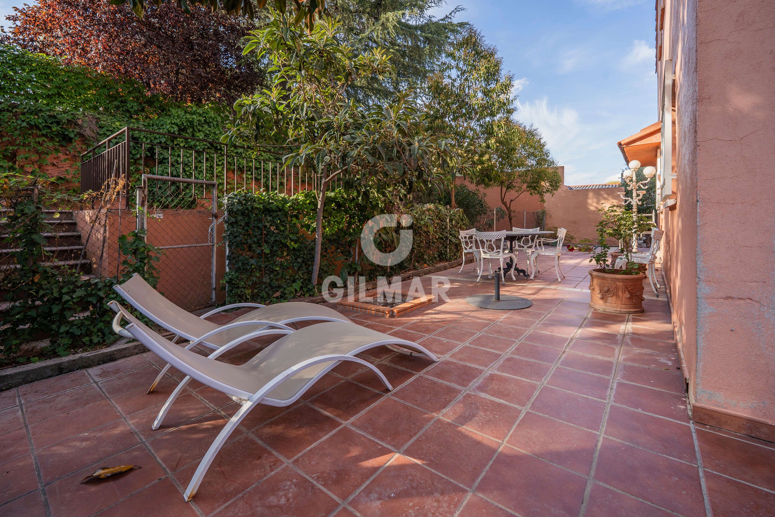 Terrace of Single-family semi-detached for sale in Pozuelo de Alarcón  with Heating, Private garden and Swimming Pool