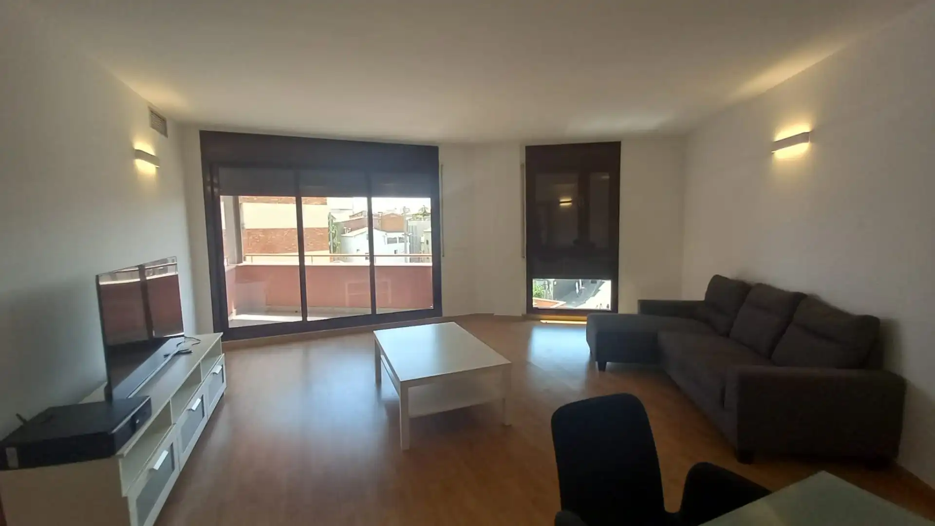 Sala de estar de Piso de alquiler en Lleida con Calefacción, Amueblado y Balcón