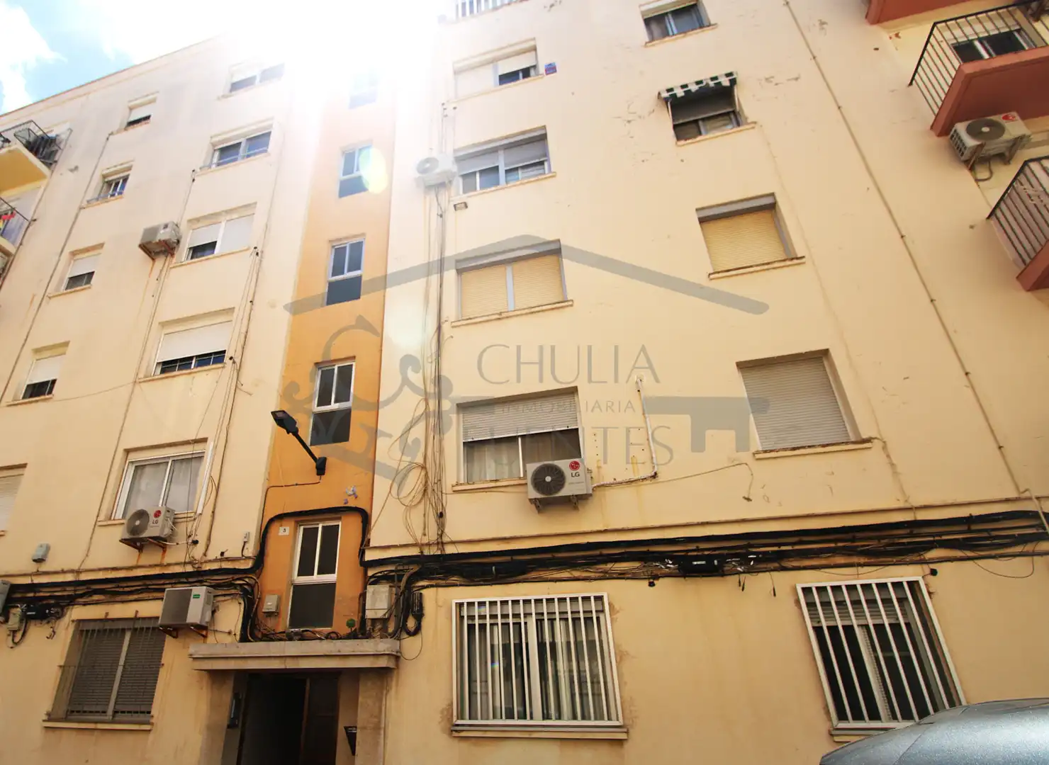 Vista exterior de Piso en venta en Valencia