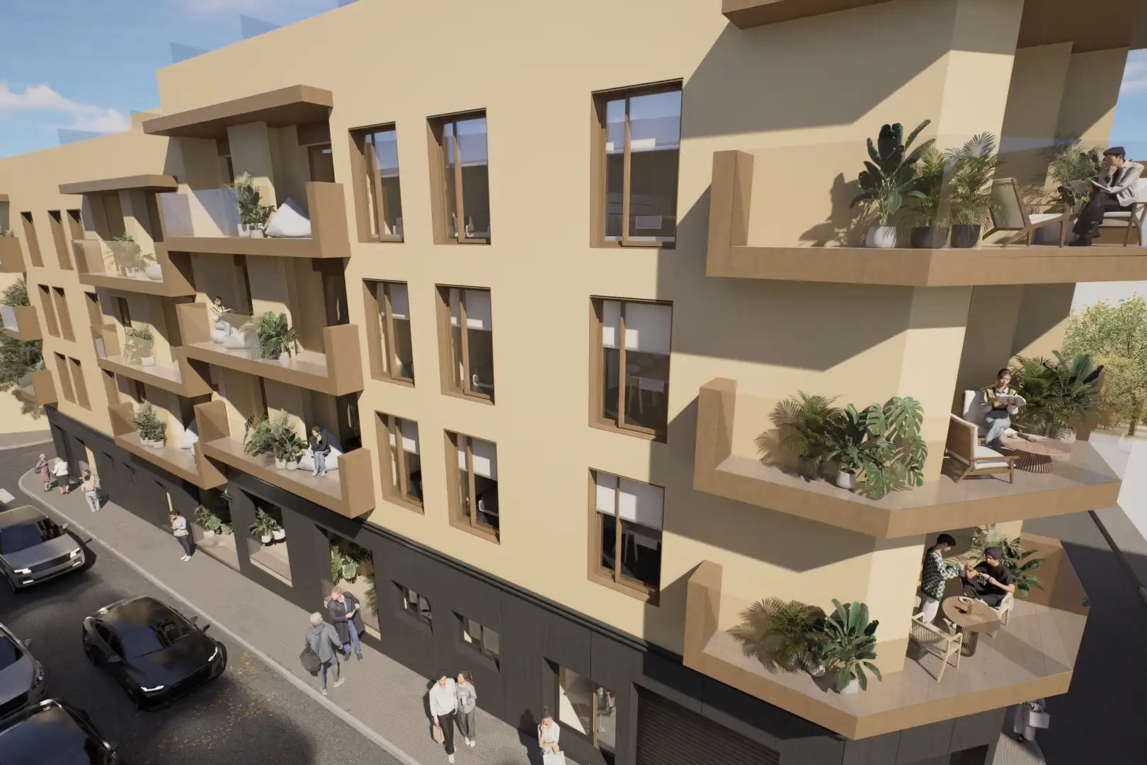 Piano terra di nuova costruzione con terrazza in vendita a Carrer de Cervantes, imagen 7