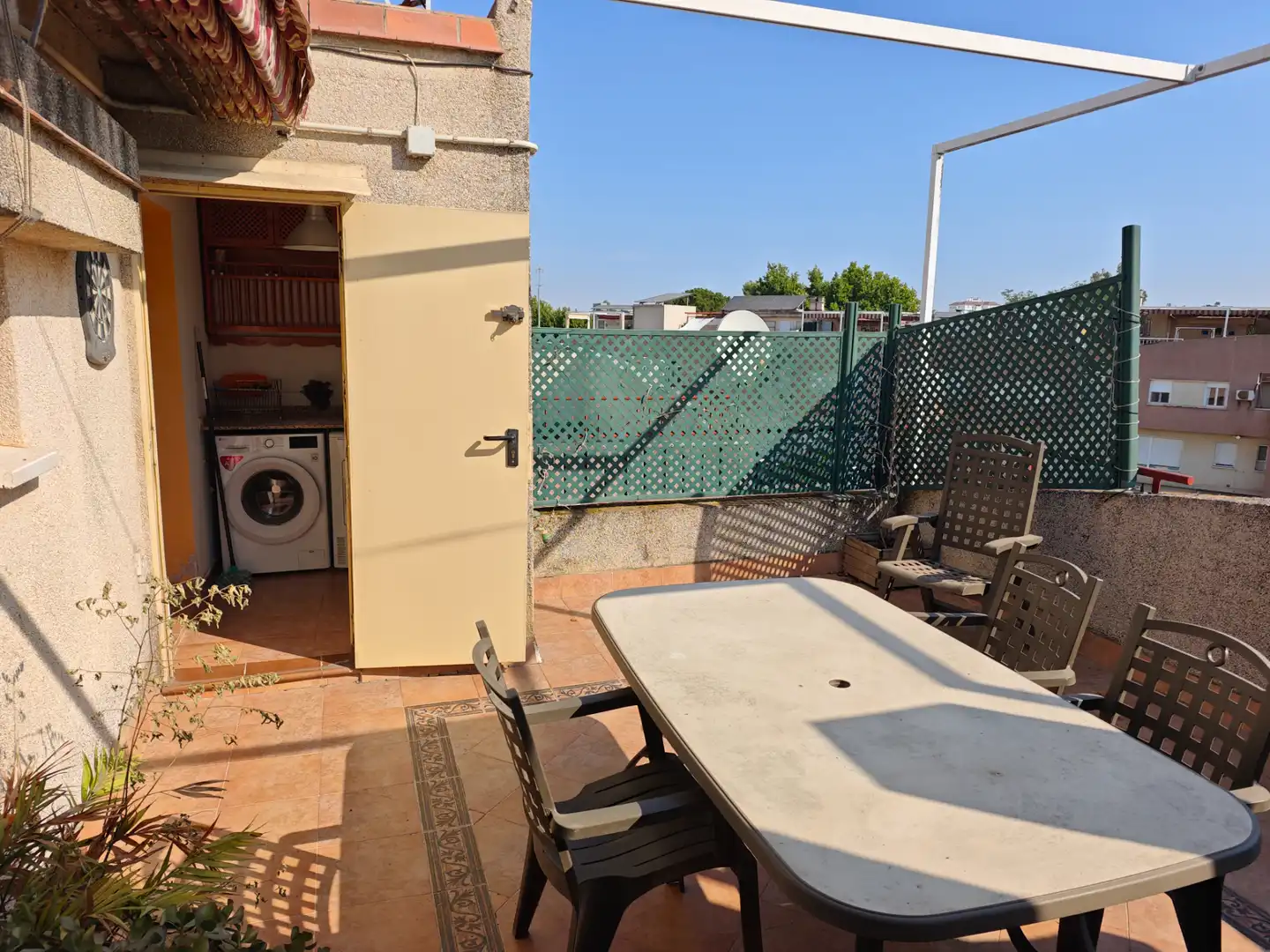 Terrassa de Dúplex en venda en Dos Hermanas amb Aire condicionat, Jardí privat i Terrassa