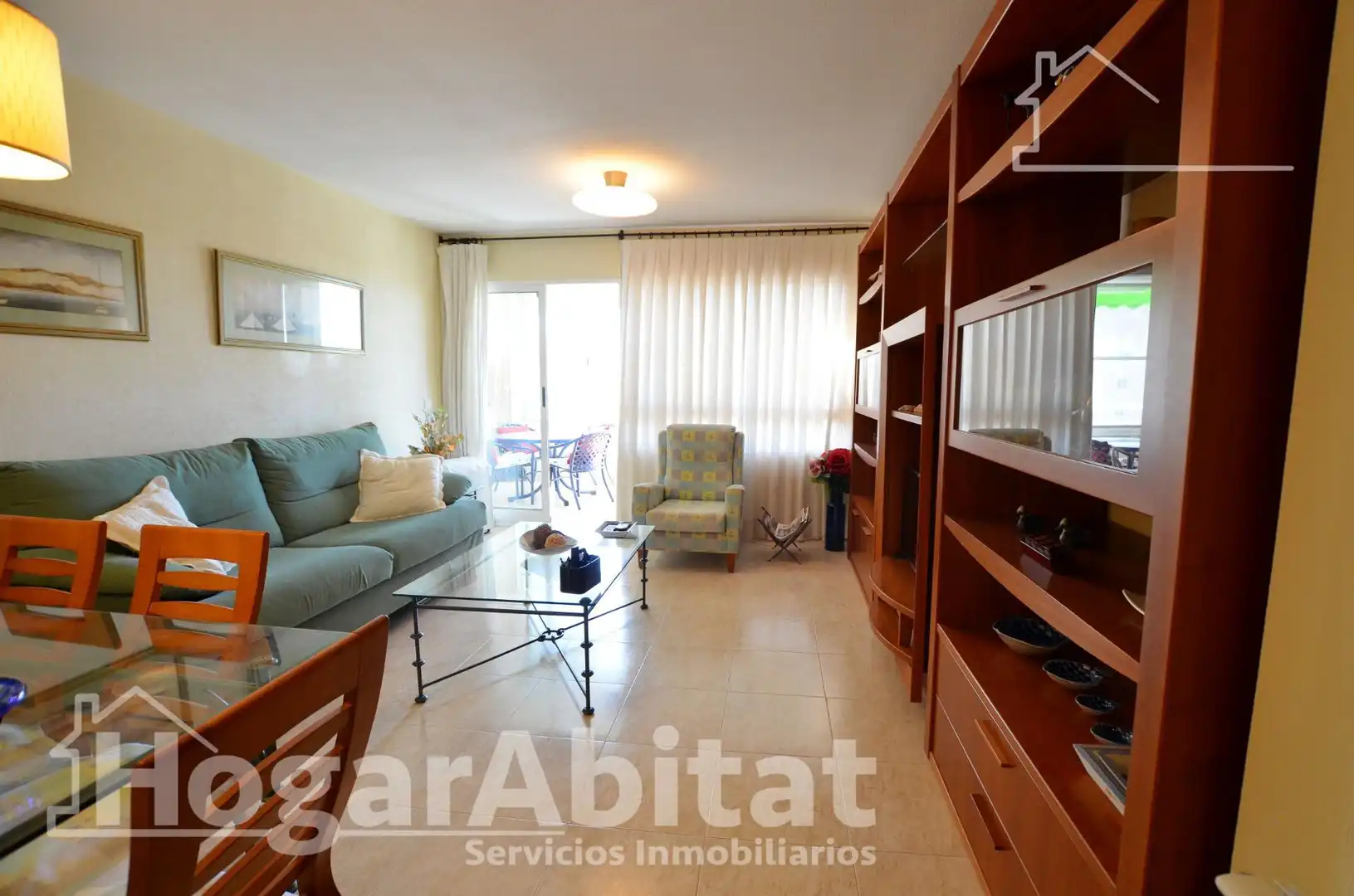 Sala de estar de Ático en venta en Alicante / Alacant con Calefacción, Jardín privado y Terraza