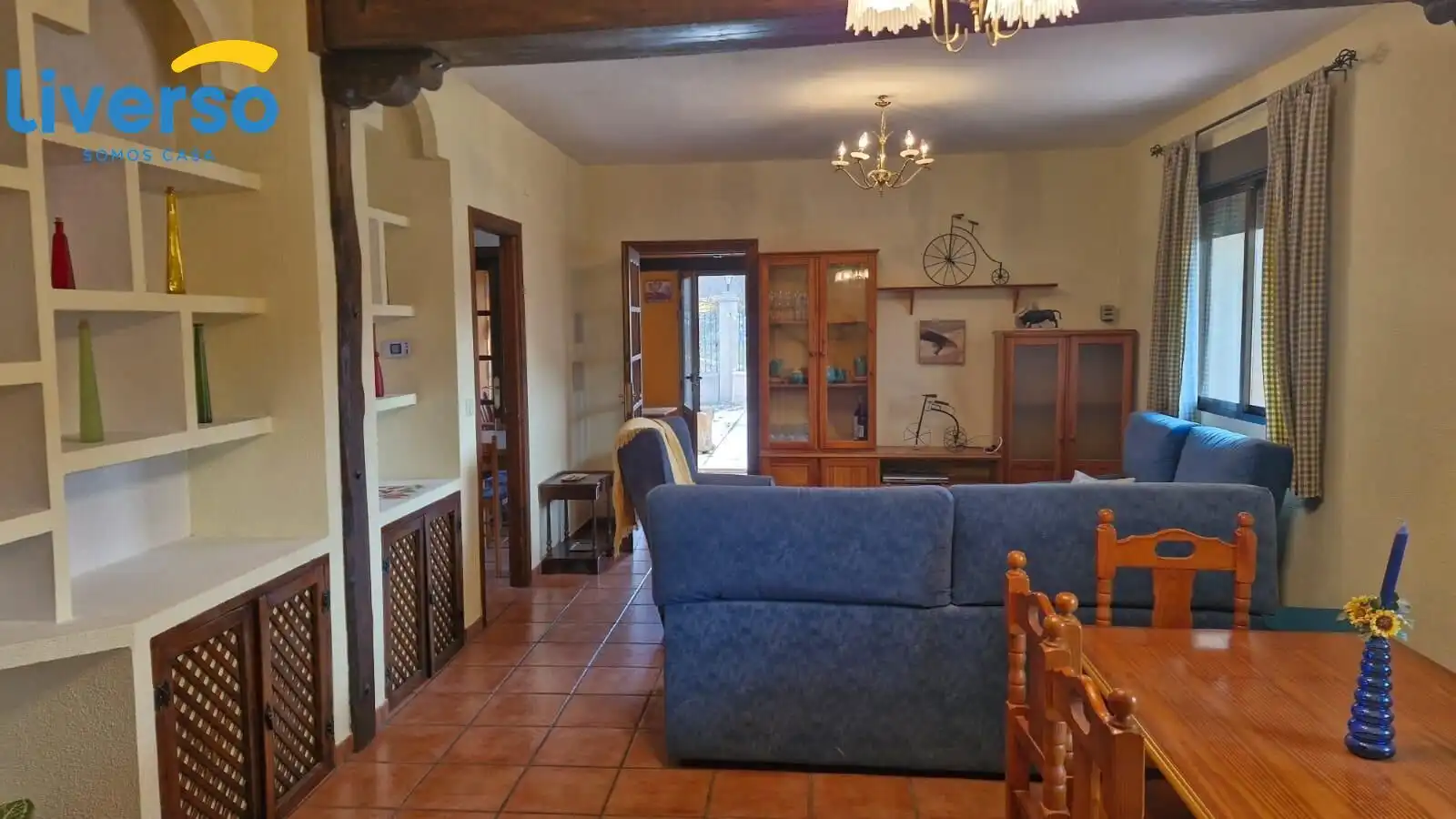 Sala de estar de Casa o chalet en venta en Milagros con Calefacción, Amueblado y Balcón
