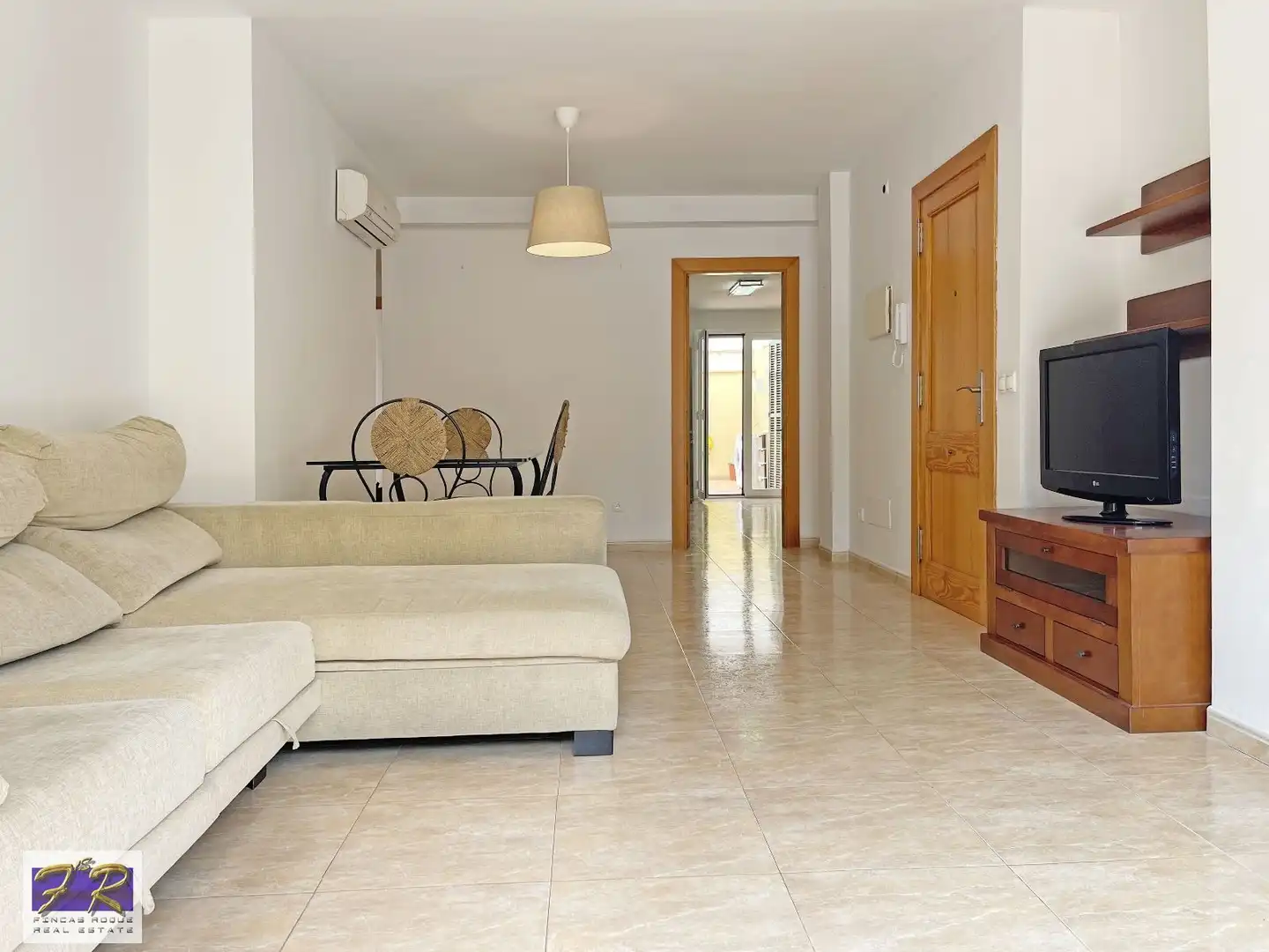 Sala de estar de Piso en venta en Alcúdia con Aire acondicionado, Terraza y Horno